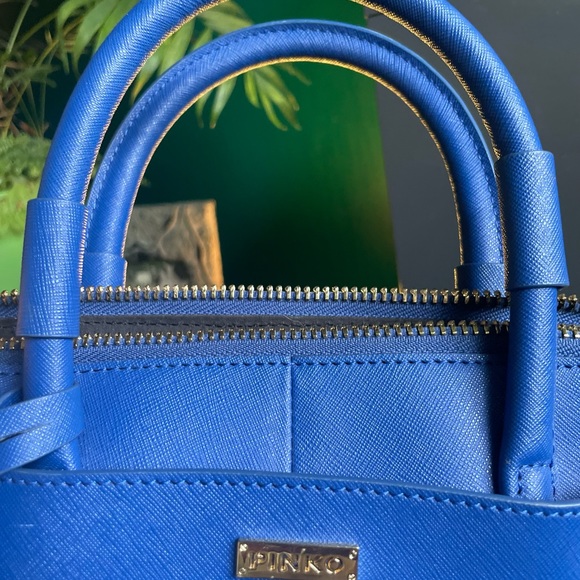 Pinko Handbags - Pinko/Vera Pelle blue bag